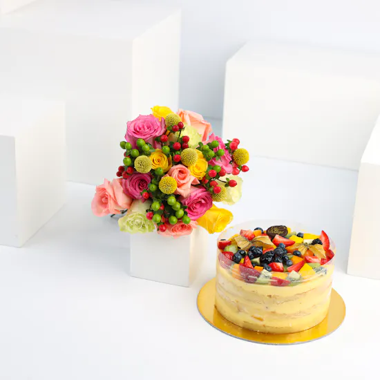 Fruit Cake | Flowers