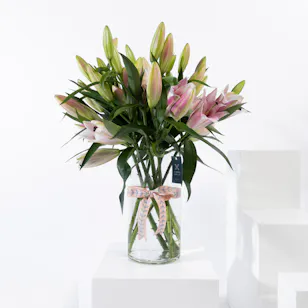 Pink Lily Vase Pink Lily Vase