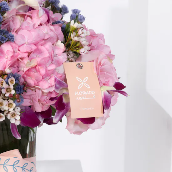 Pink Theme | Square Vase