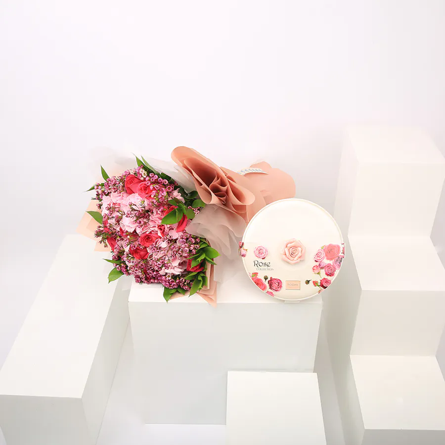 Bostani Chocolate with Flowers 2