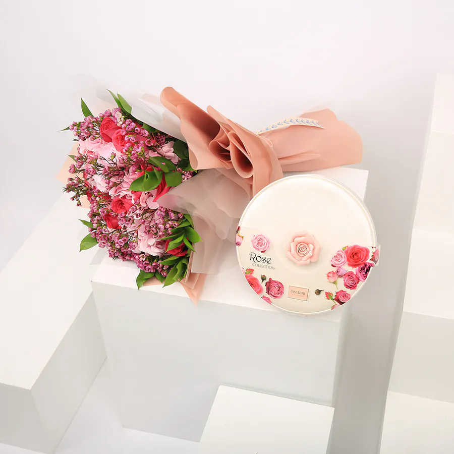 Bostani Chocolate with Flowers 1