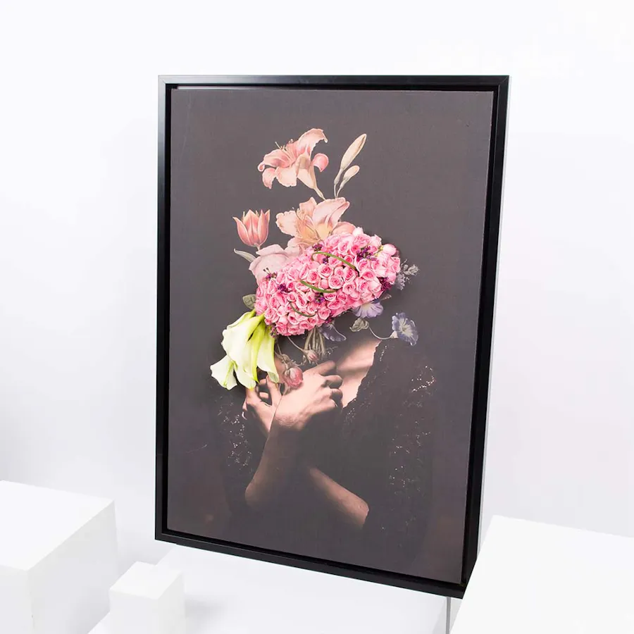 Floral Features Print  1