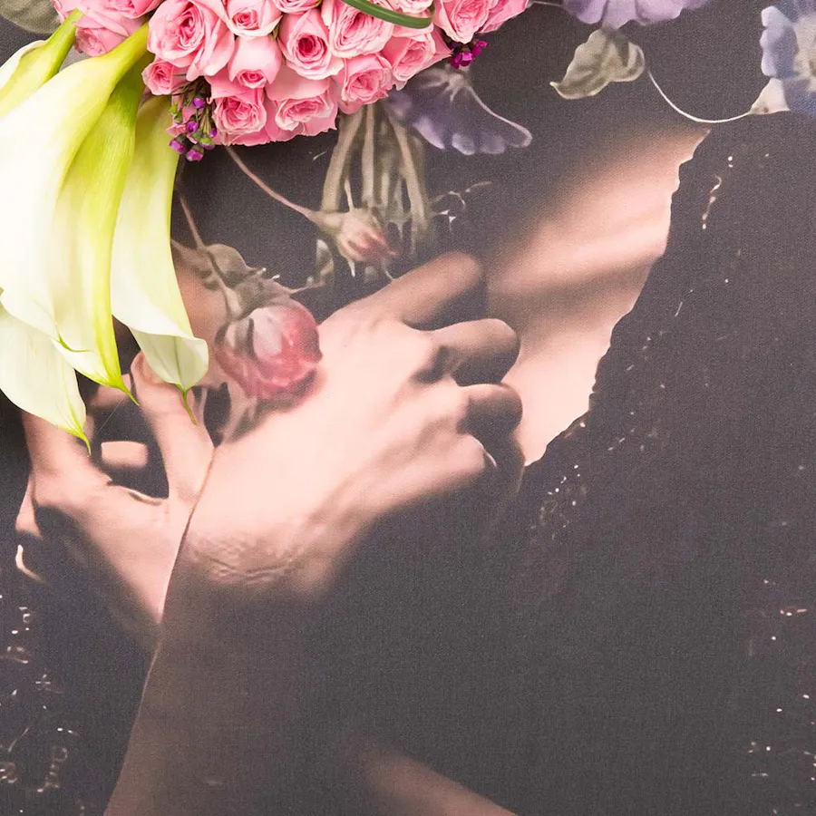 Floral Features Print  2