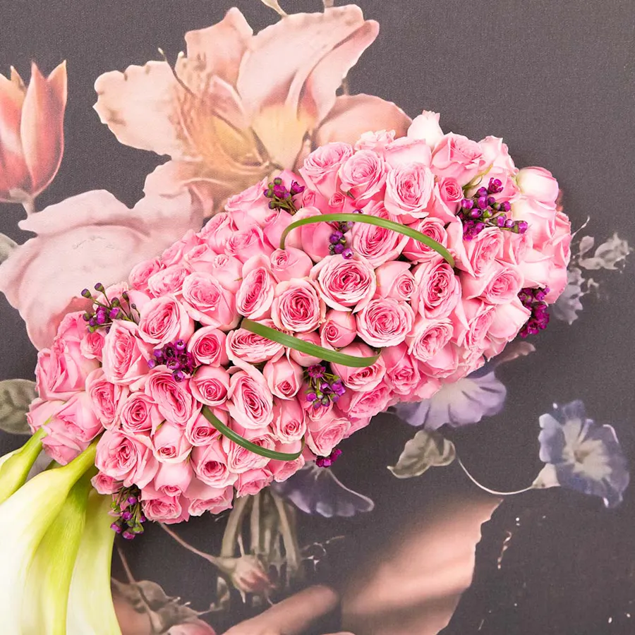 Floral Features Print  3