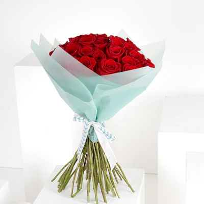 50 Red Roses Hand Bouquet III 50 Red Roses Hand Bouquet III