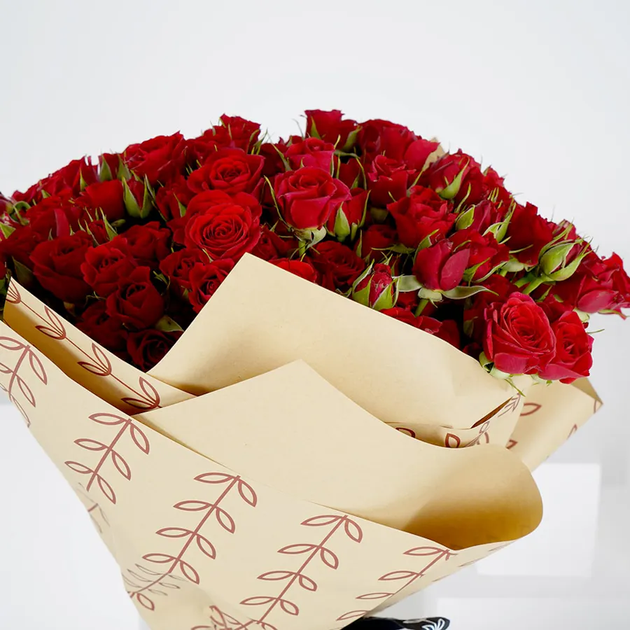 50 Baby Roses | Bouquet 2