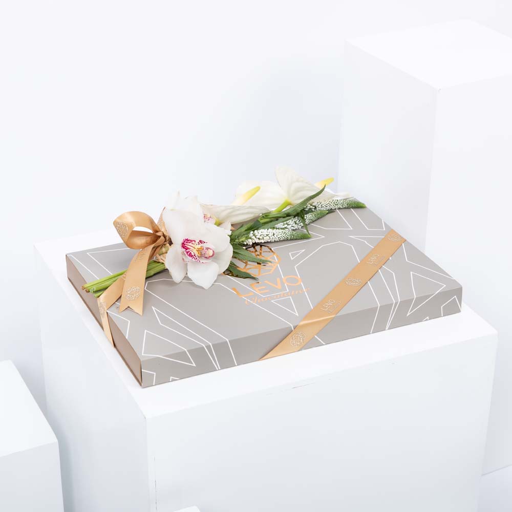 شوكلاتة ليفو 40 قطعة مع الورد