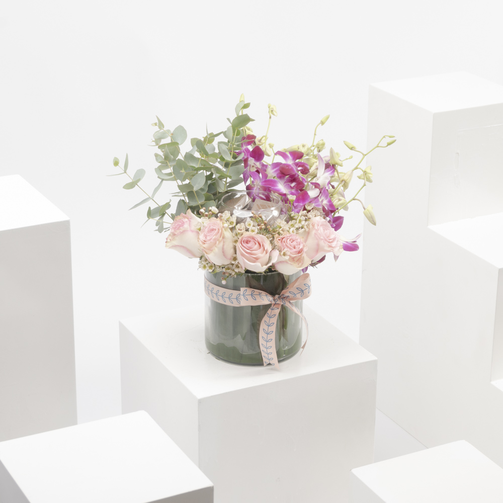 المشاعر الوردية | الزهور و الشوكولاتة