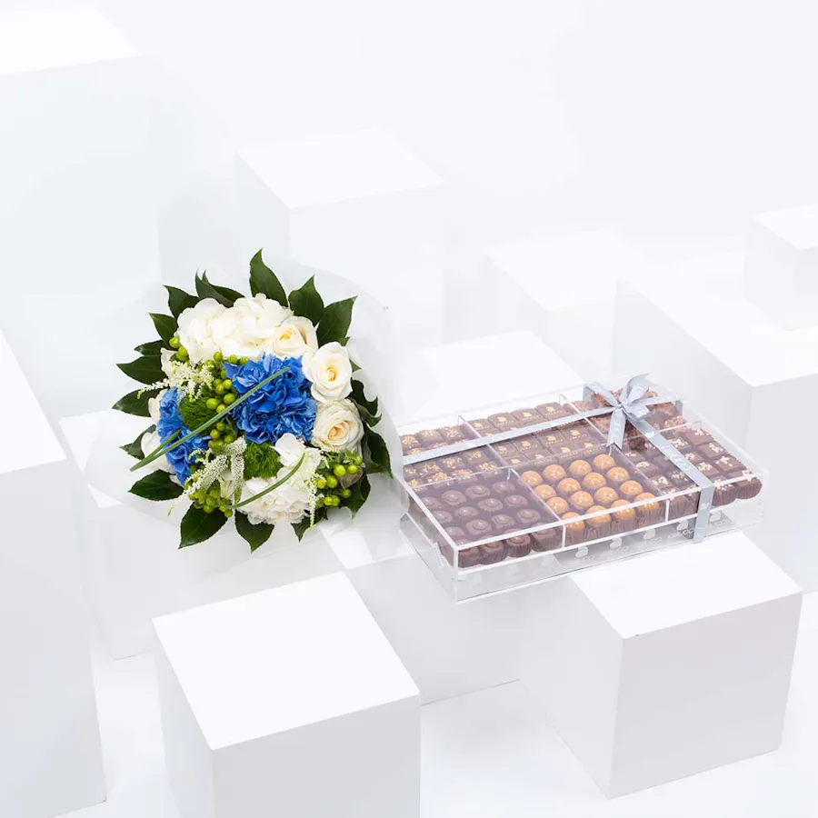 Abucci Chocolate 6 mix Flavors and Flowers 1