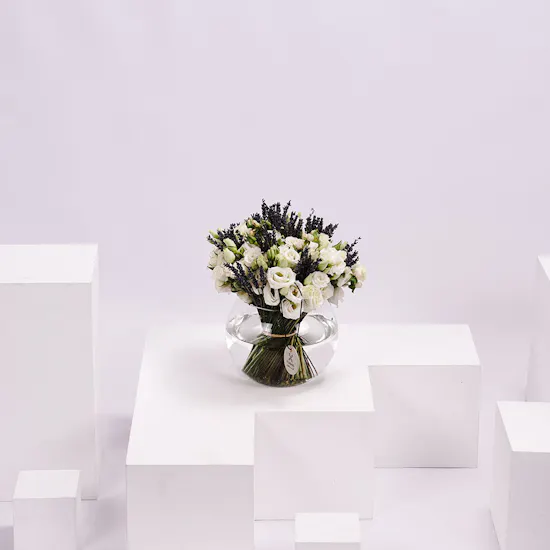 Purple White | 22 Flowers