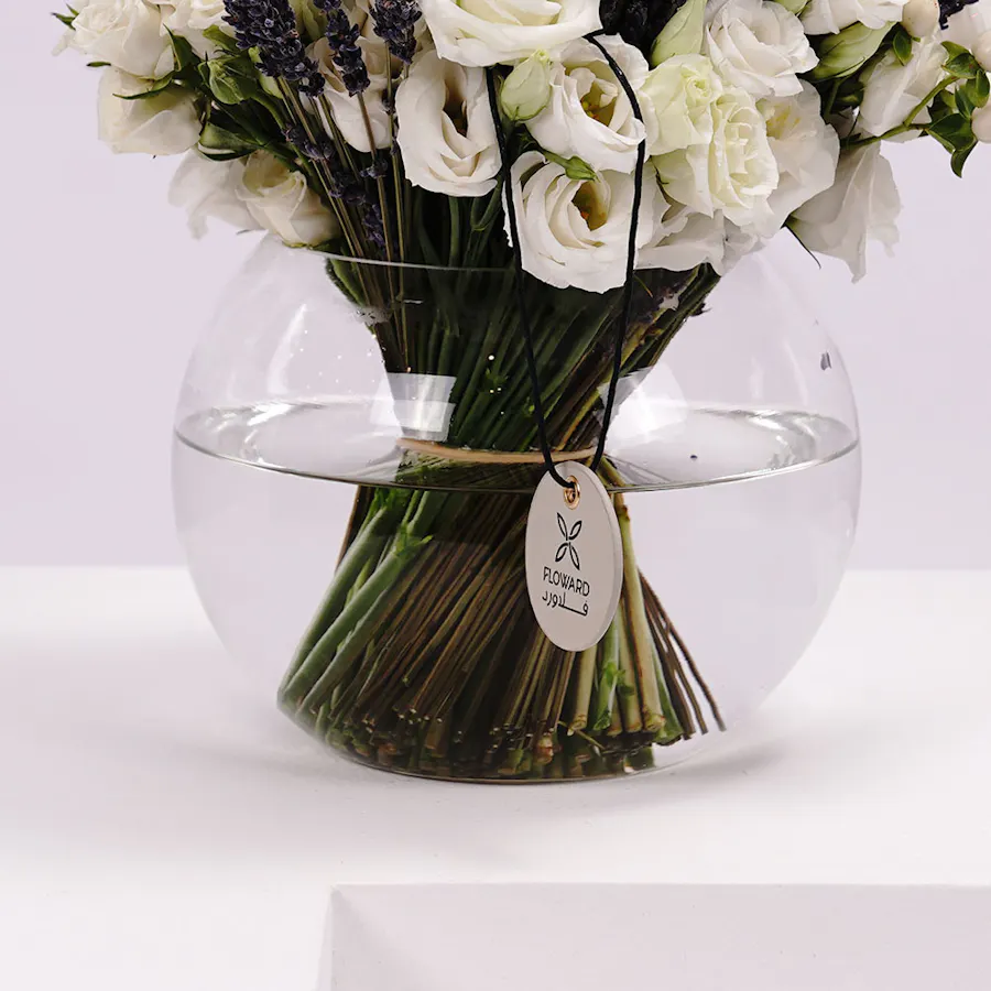 Purple White | 22 Flowers 4