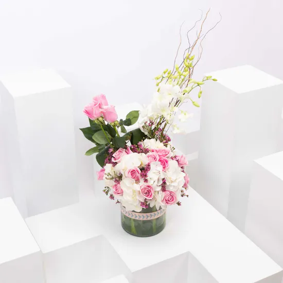 Joy Flowers | Cylinder Vase