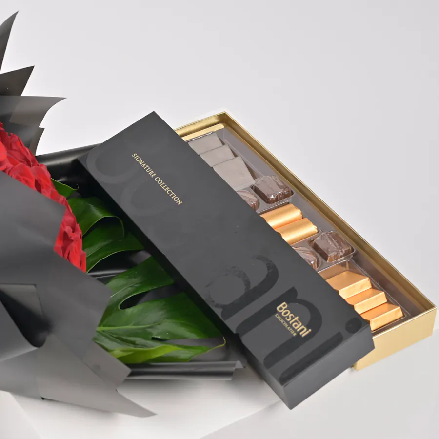 lovely Red with Bostani chocolate  2