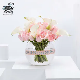 Pink Dream | Roses & Calla Pink Dream | Roses & Calla