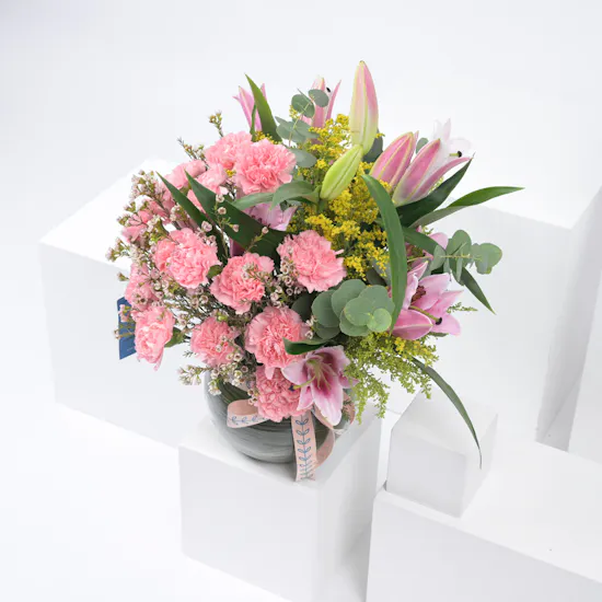 Emotional Flowers | Glass Vase