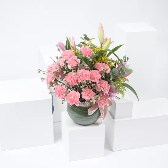 Emotional Flowers | Glass Vase