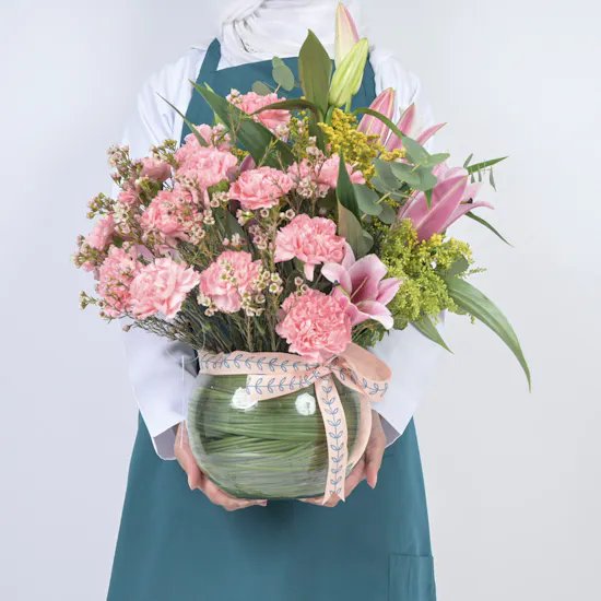 Emotional Flowers | Glass Vase
