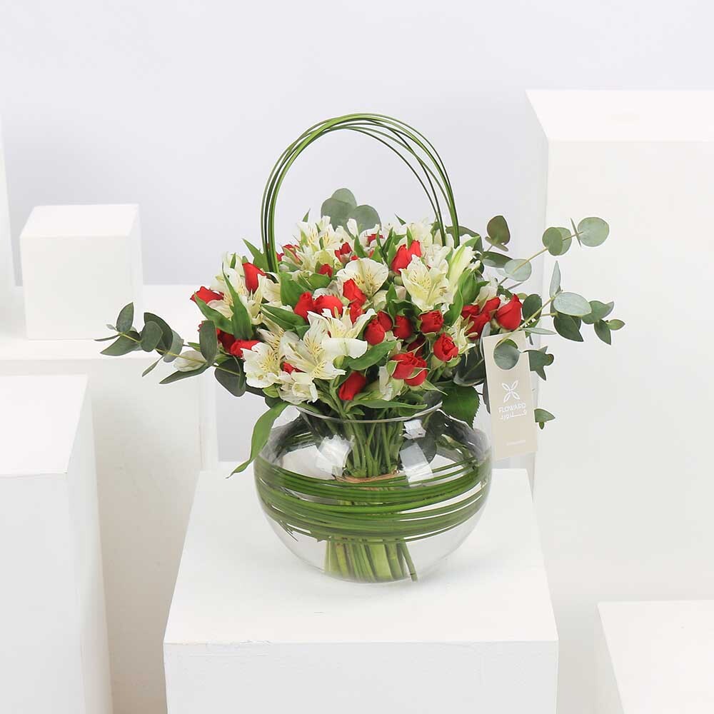 وعاء الحب | 15 زهور