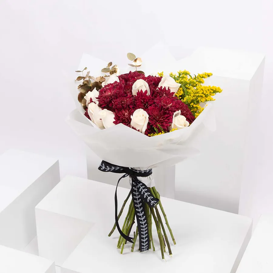 Harmony in Bloom | White Wrap 2