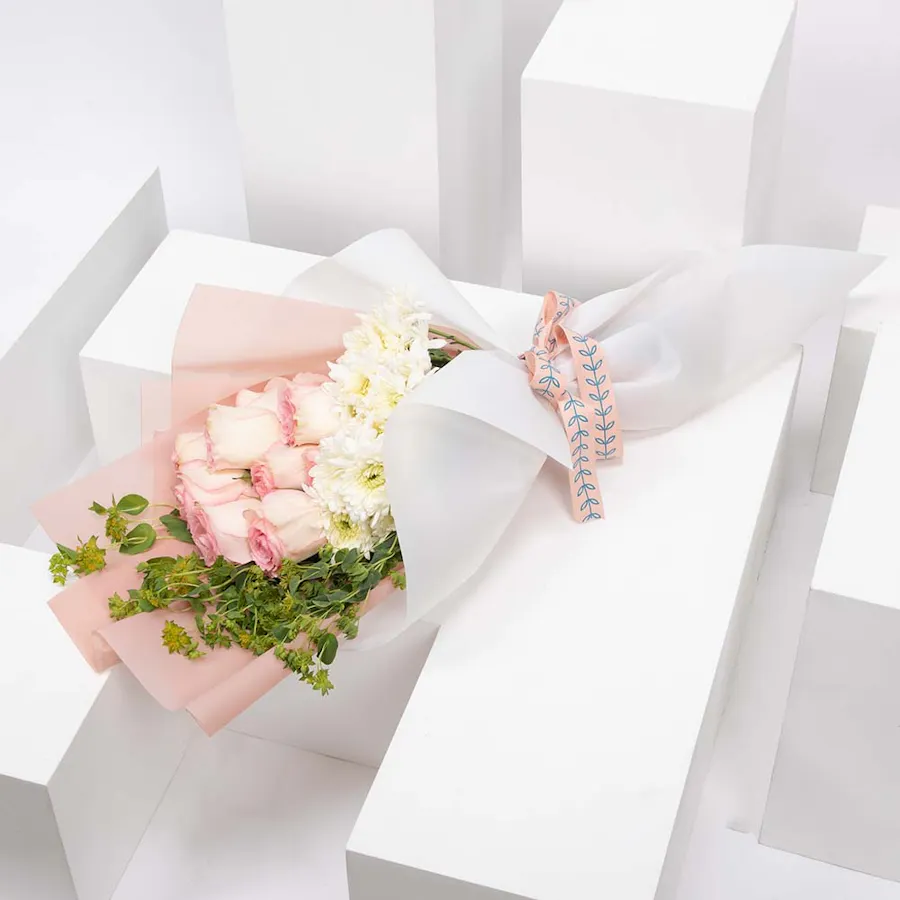 White & Pink | Pink Wrap 4