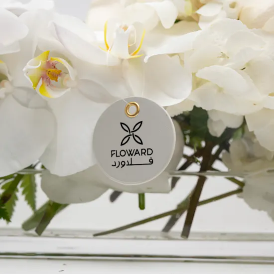 White Elegance | Flowers Vase