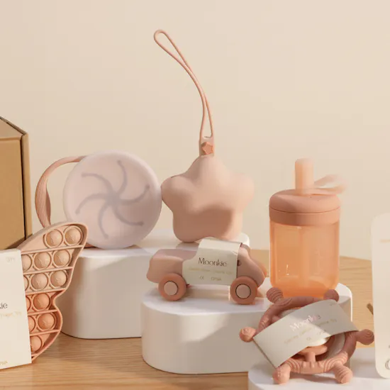 Moonkie Standard On The Go Blush Gift Set