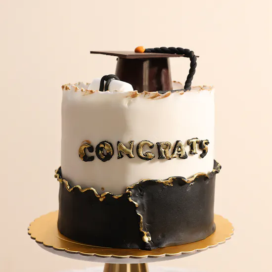 Floward Congrats Cake | White Chocolate and Mix Fruits