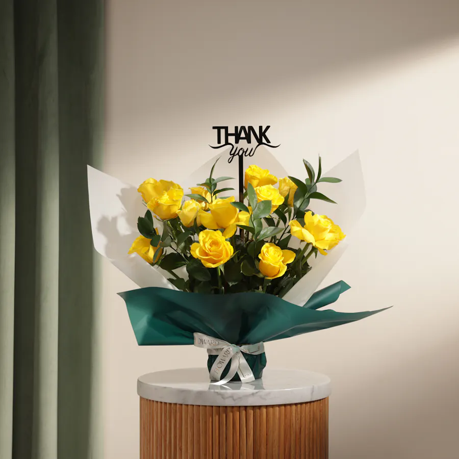 Thank You Roses Bouquet  2