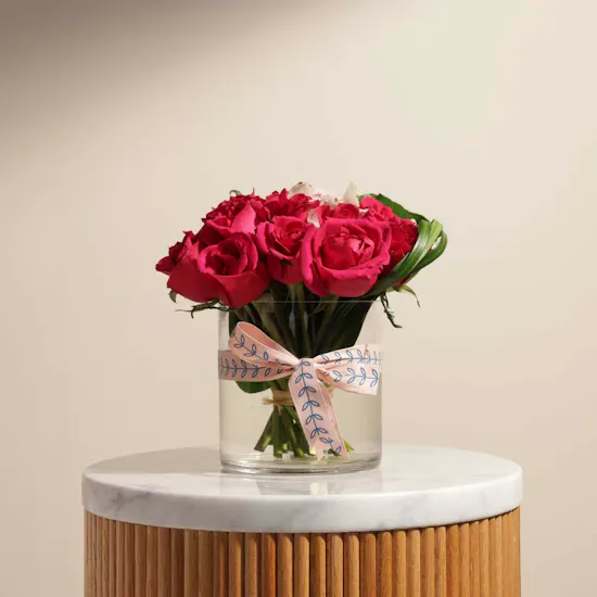 Unique Beauty | Cylinder Vase