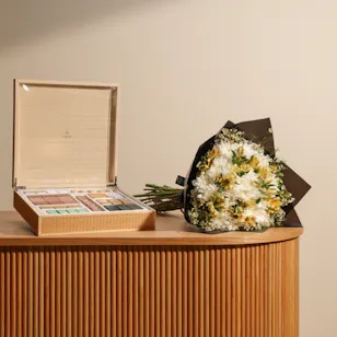 Patchi Luxury Chocolate Box | Elegant Flowers Bouquet