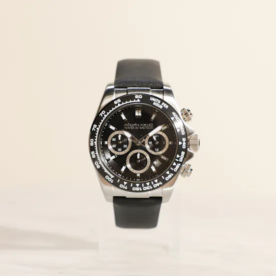 Roberto Cavalli Black Chronograph Men's Watch