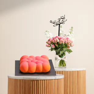Dinara Kasko Cloud Cake | Charm Get Well Soon Flower Vase