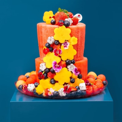 FLOWER CAKE 2-TIER