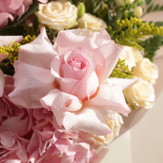 Pink Aura Flower Bouquet