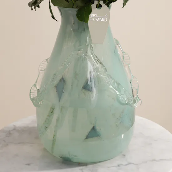 Crystal Cloud Baby Rose Vase
