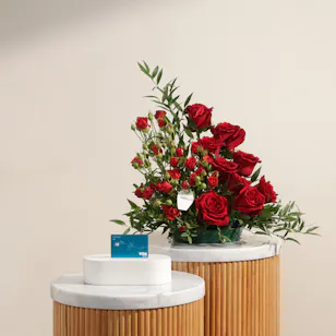 Floward  50 KWD Card | Lush Embrace Flowers