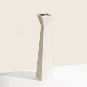 Safat Home Zwara Tall White Incense Burner Safat Home Zwara Tall White Incense Burner