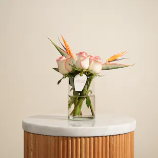 Summer Vibes Flowers Vase
