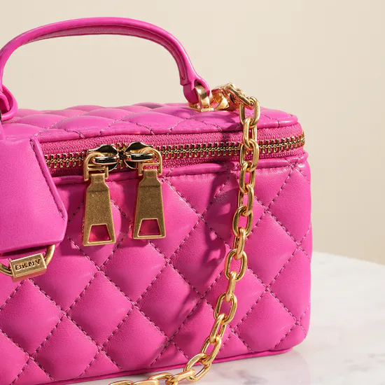 Dkny Pink Trina Top Handle Crossbody Bag