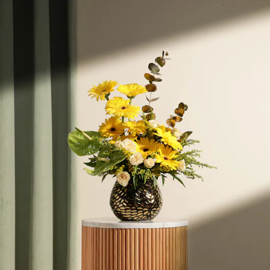 Moonlit Charm Flowers Vase