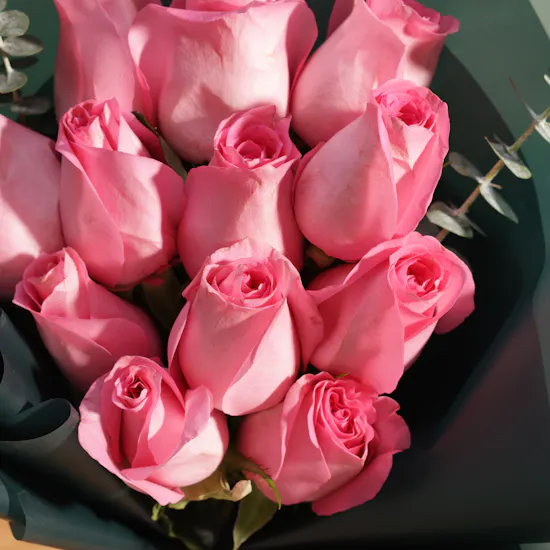 Abucci Eid Mubarak Small Chocolate Box | Festive Roses Bouquet