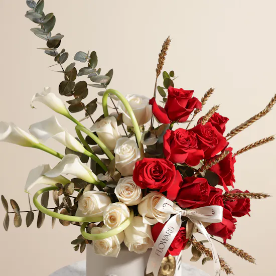 Blush of Love Flower Vase