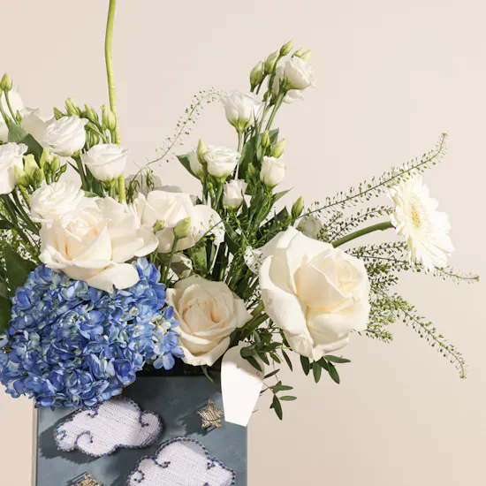 Maisam Qassem New Baby Boy Flowers Vase