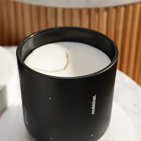 Mubkhar Scented Candle | Hajj Mabrour Elegant Floral Tray