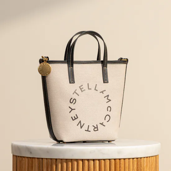 Stella McCartney H&M Small Canvas Tote Bag with Charm