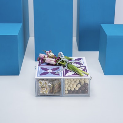 Lilac Acrylic Chocolate Box