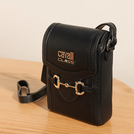 Cavalli Class Ombrone Mini Bag | Black