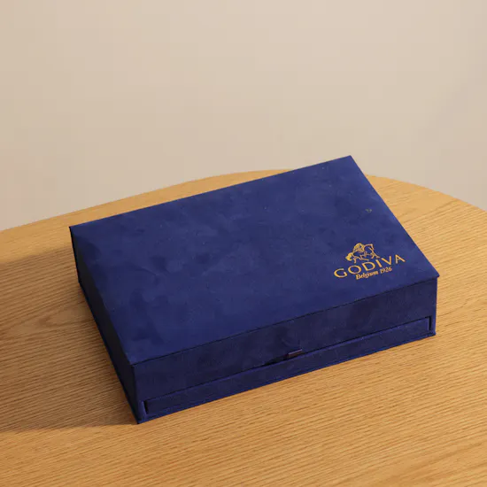 Godiva Chocolates Royal Navy Blue Box