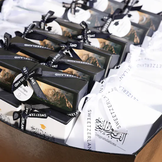 Sweetzerland Graduation Favors Large Humper Box