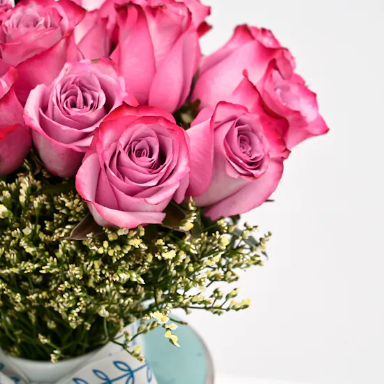 Elegant Congratulation Bloom Vase